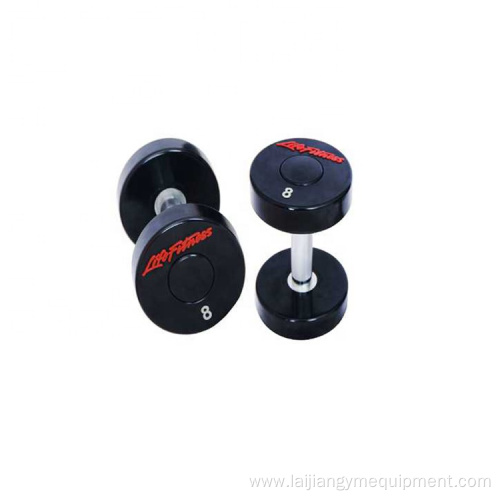 Wholesale PU dumbbell round head free weights